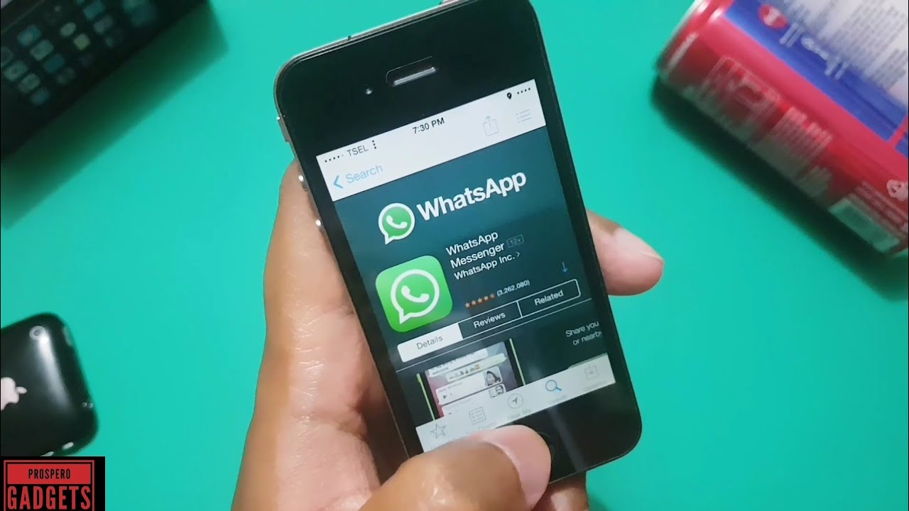 whatsapp on iphone 4